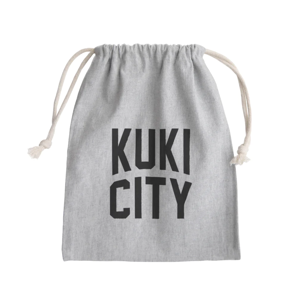 JIMOTOE Wear Local Japanの久喜市 KUKI CITY Mini Drawstring Bag