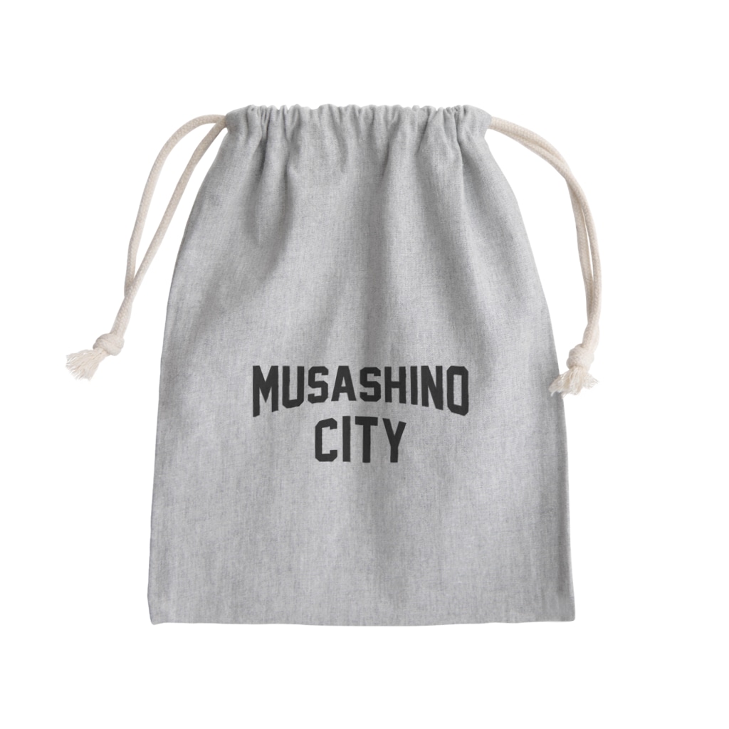 JIMOTO Wear Local Japanの武蔵野市 MUSASHINO CITY Mini Drawstring Bag