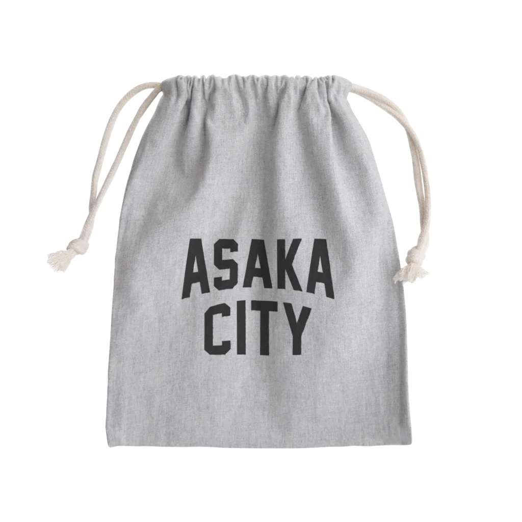 JIMOTOE Wear Local Japanの朝霞市 ASAKA CITY Mini Drawstring Bag