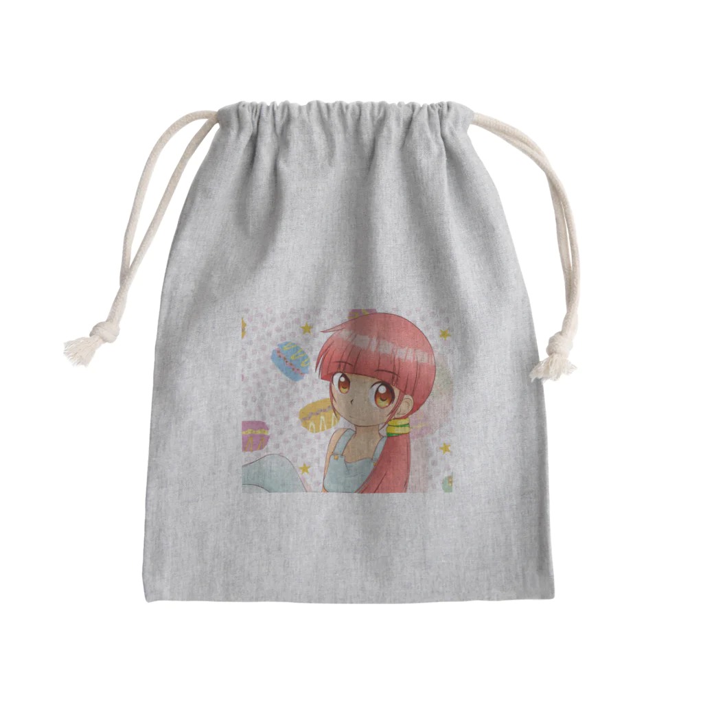 アクイ@kazxkazuのお菓子少女 C Mini Drawstring Bag