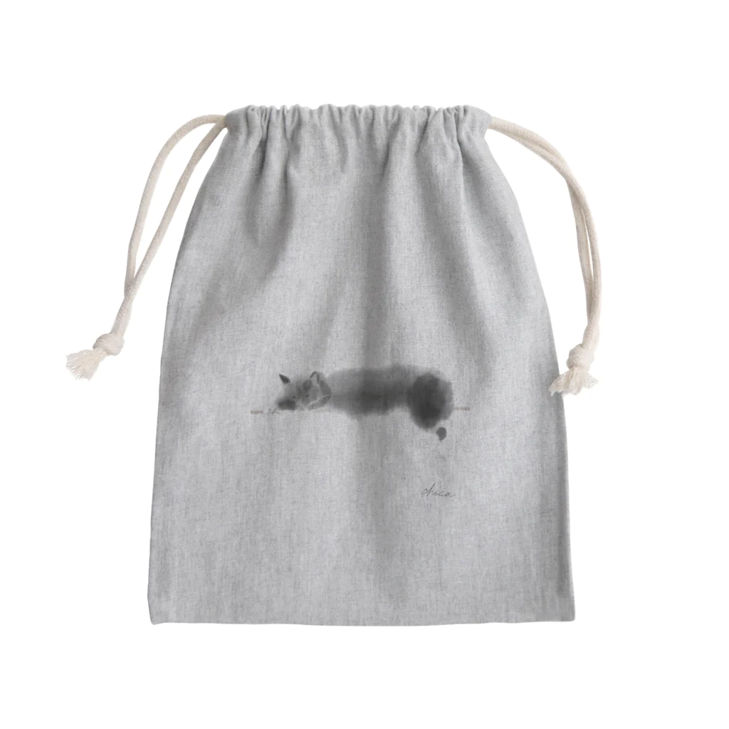 C Nのノルウェージャンフォレストキャット Mini Drawstring Bag