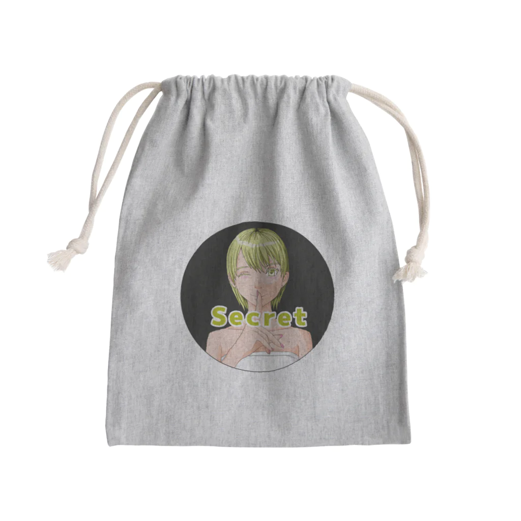 ぷくおしょっぷの内緒の女性 Mini Drawstring Bag