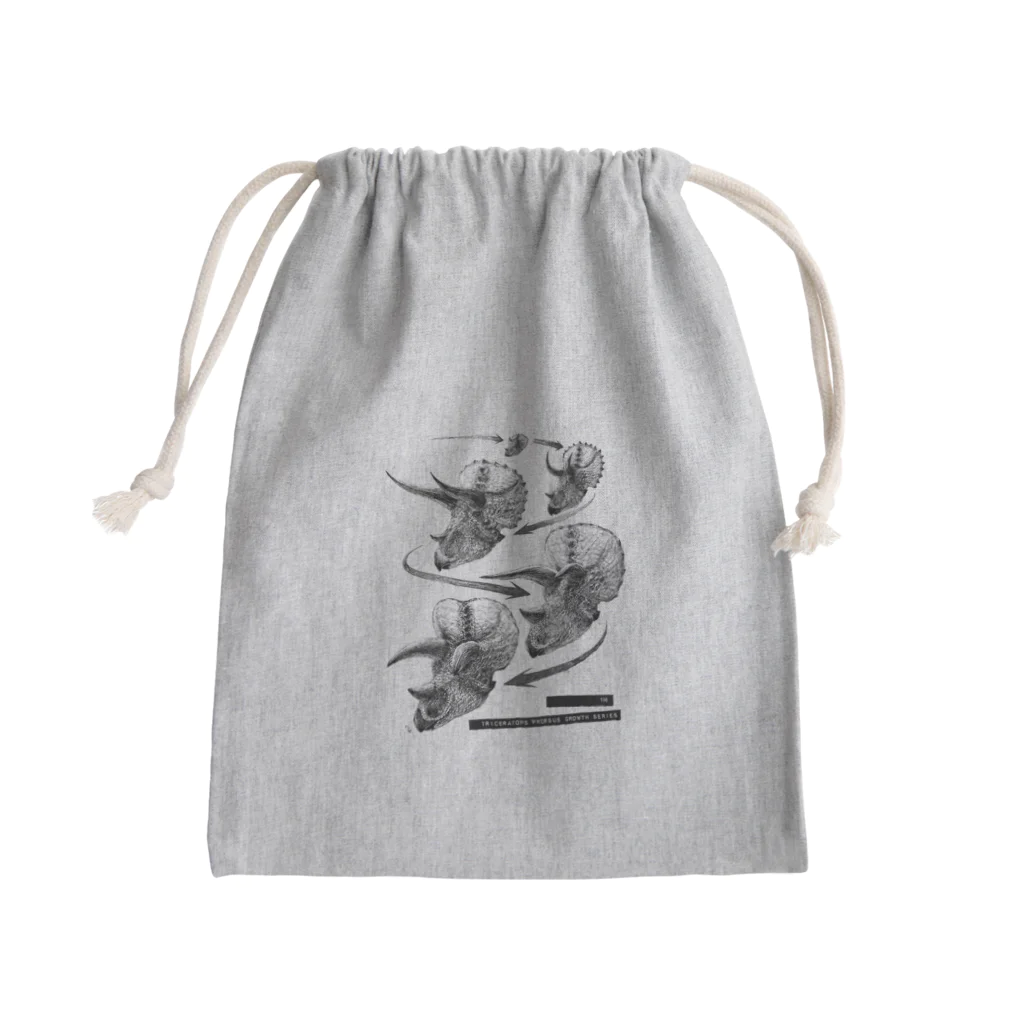 segasworksのTriceratops prorsus growth series Mini Drawstring Bag