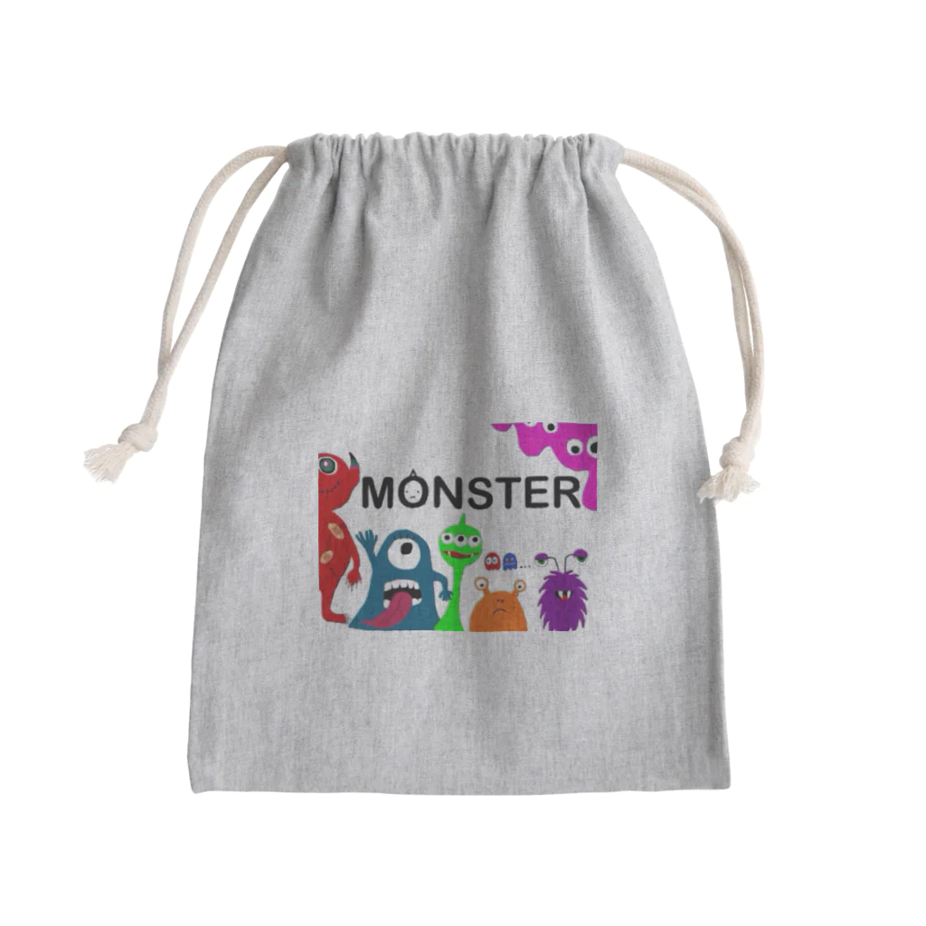 やのMONSTERs Mini Drawstring Bag