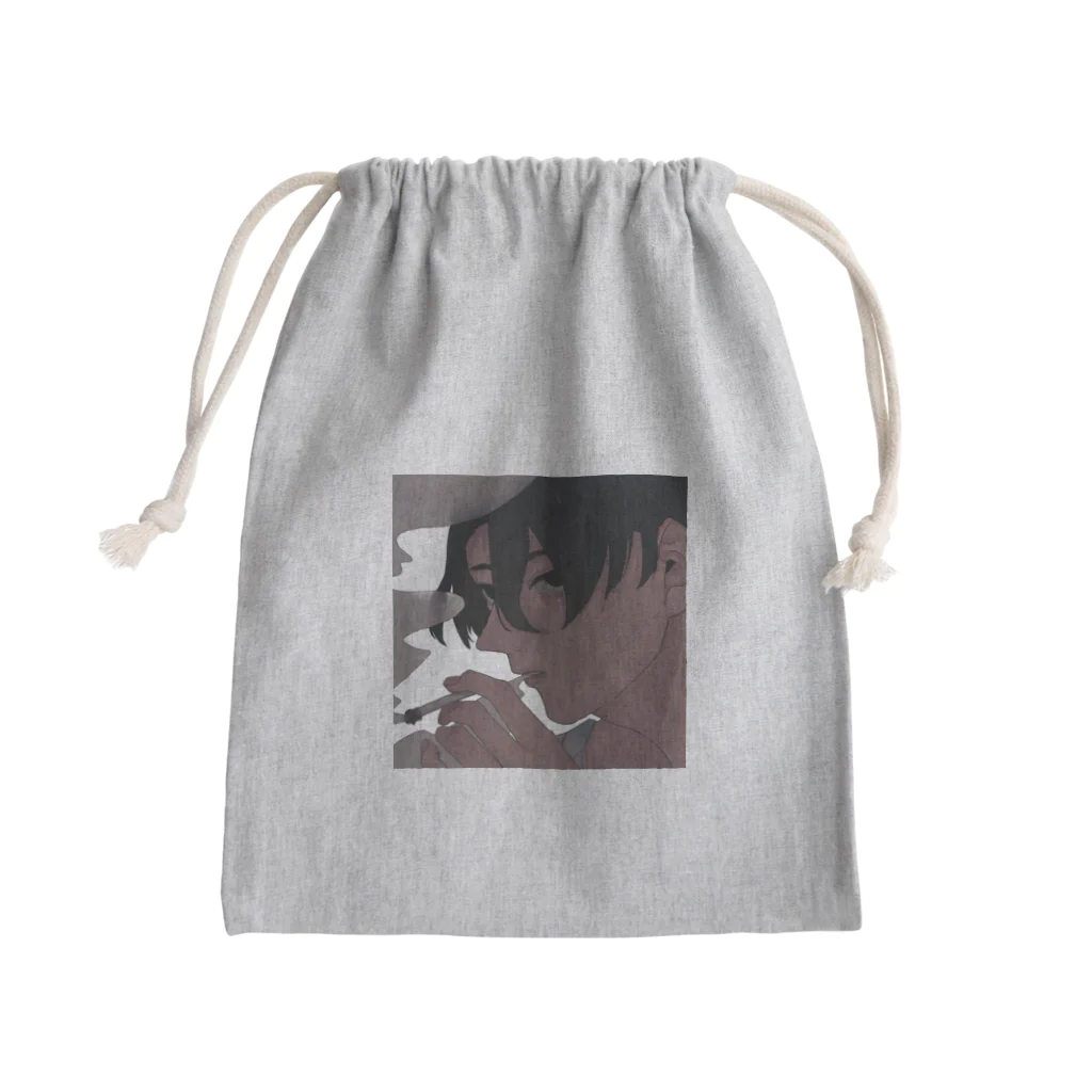 ﾐ゜の煙草（余白🈚️） Mini Drawstring Bag