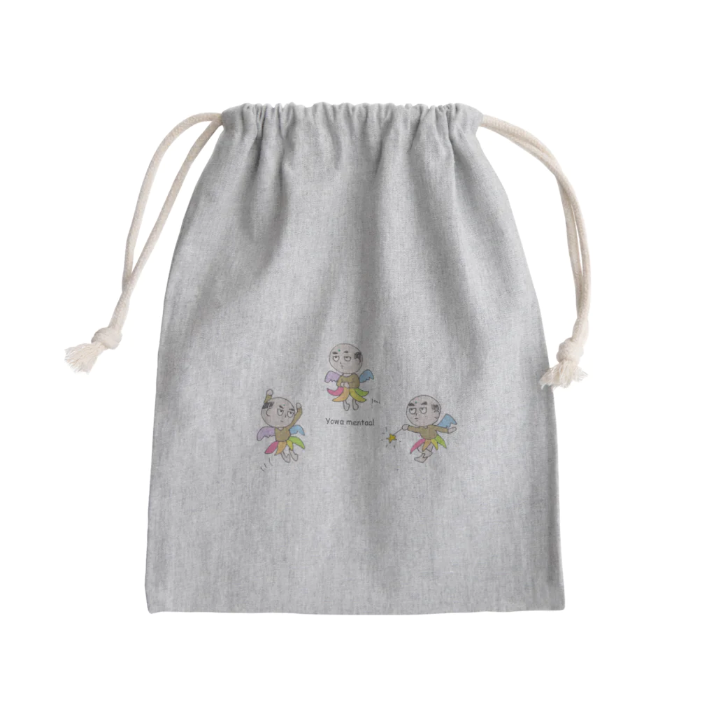 ポーポーオンラインストアの妖精ヨワ・メンタール③ Mini Drawstring Bag