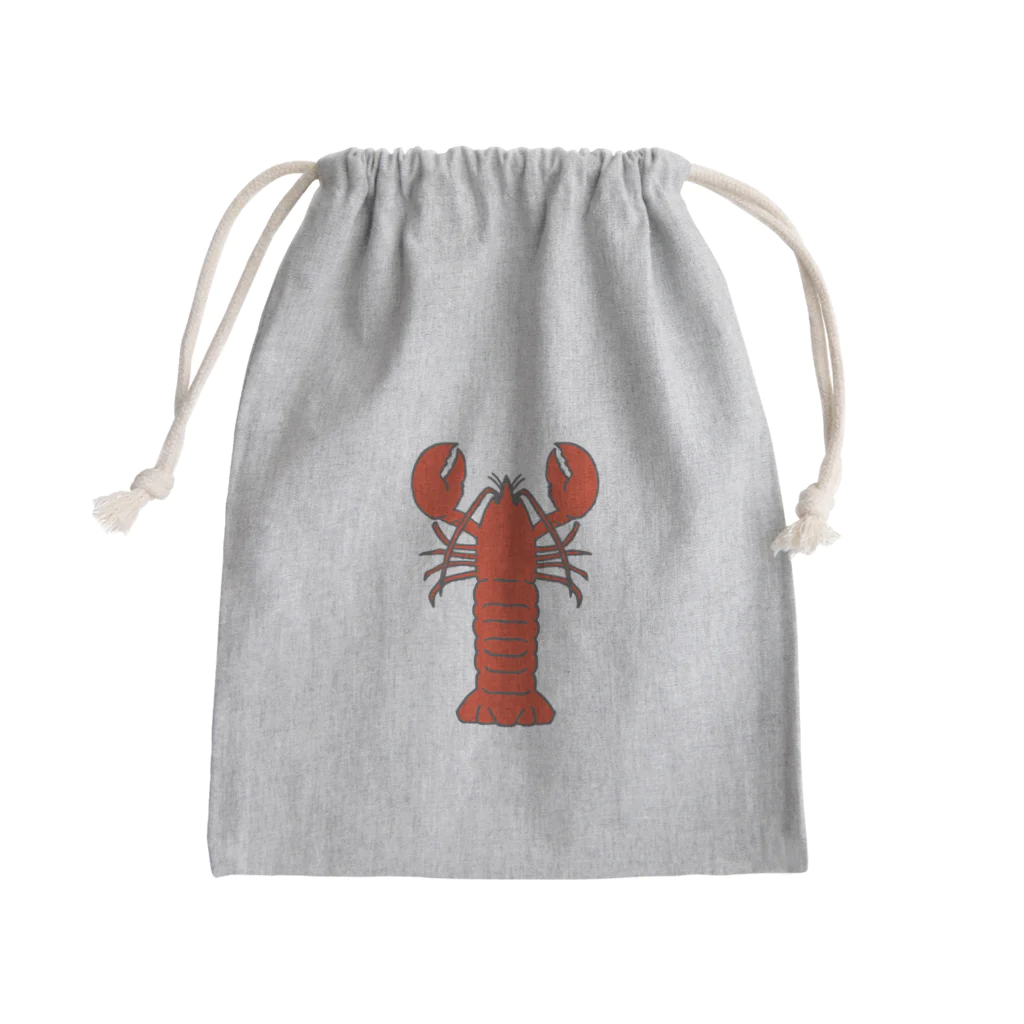 ムエックネのロブスター Mini Drawstring Bag