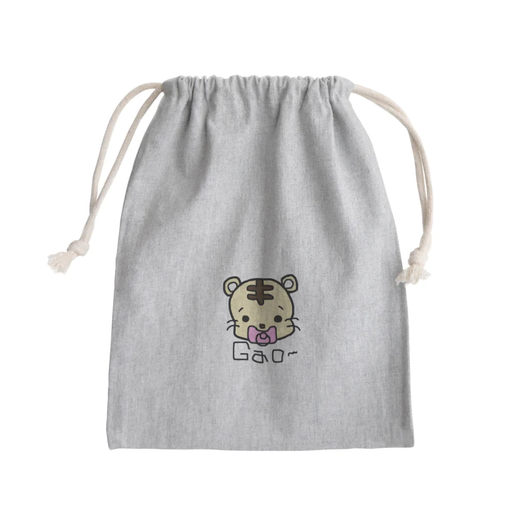 nami3636のべびとらちゃん Mini Drawstring Bag