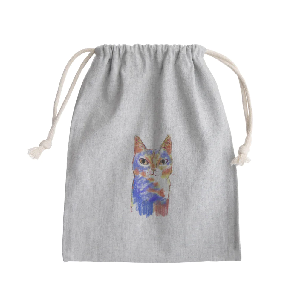 PICAのどら猫 Mini Drawstring Bag