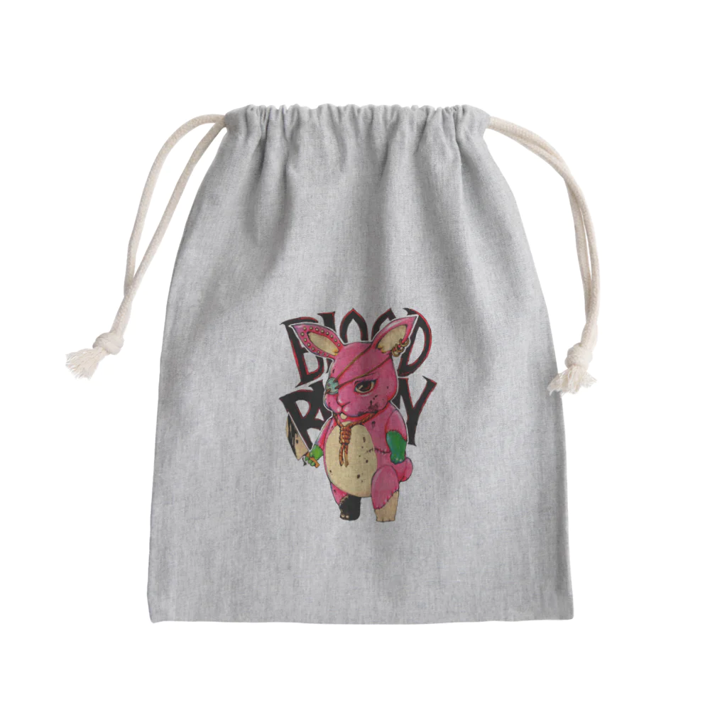 月が輝くこんな夜にのBLOOD BUNNY Mini Drawstring Bag