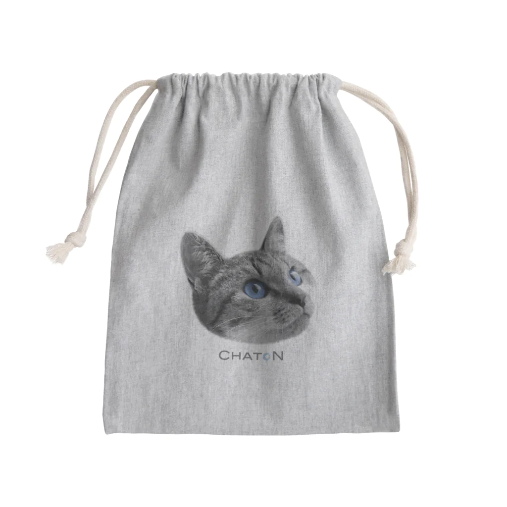 CHATONのキジシロ☆CoCo　巾着 Mini Drawstring Bag