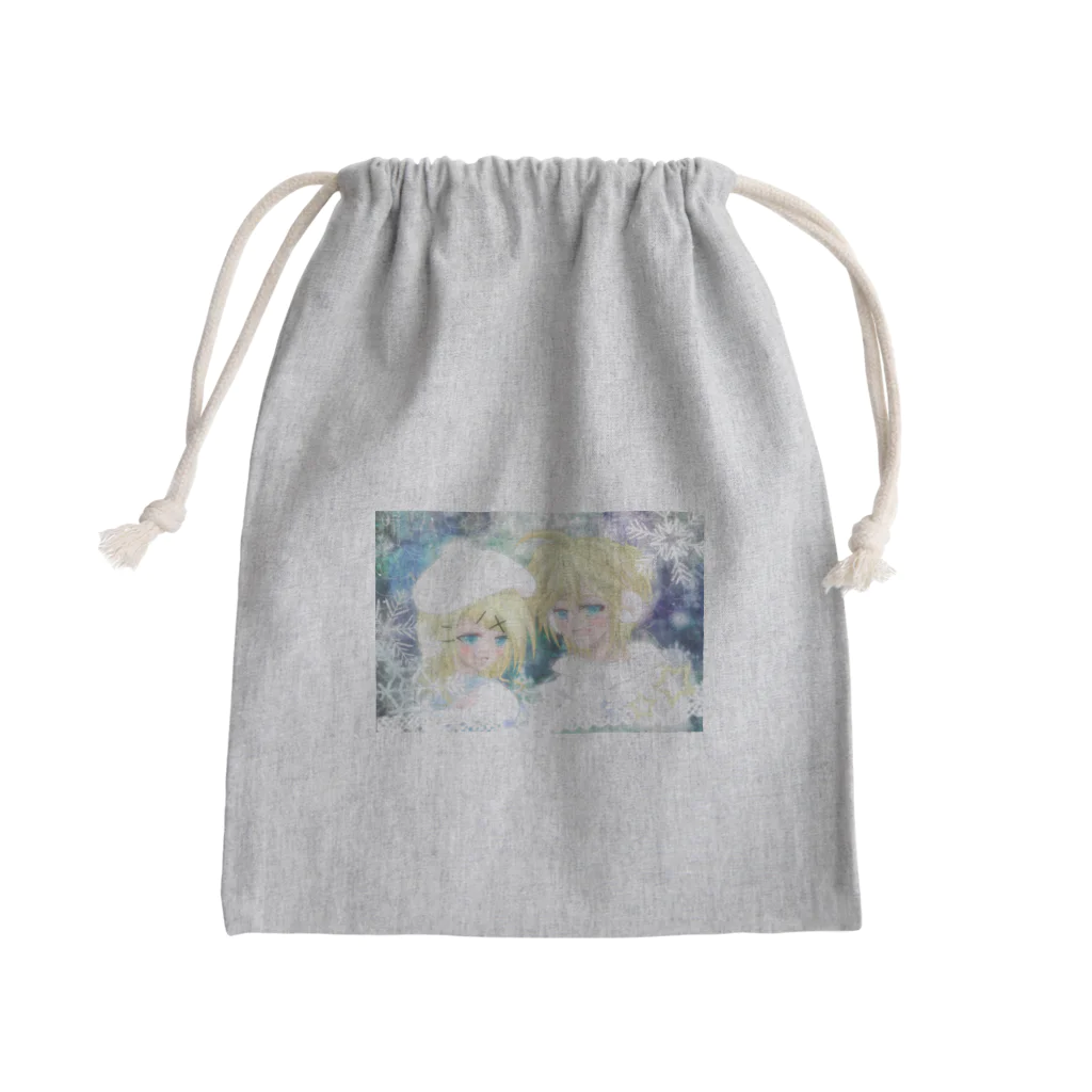 さやひよの宝箱の冬景色 Mini Drawstring Bag