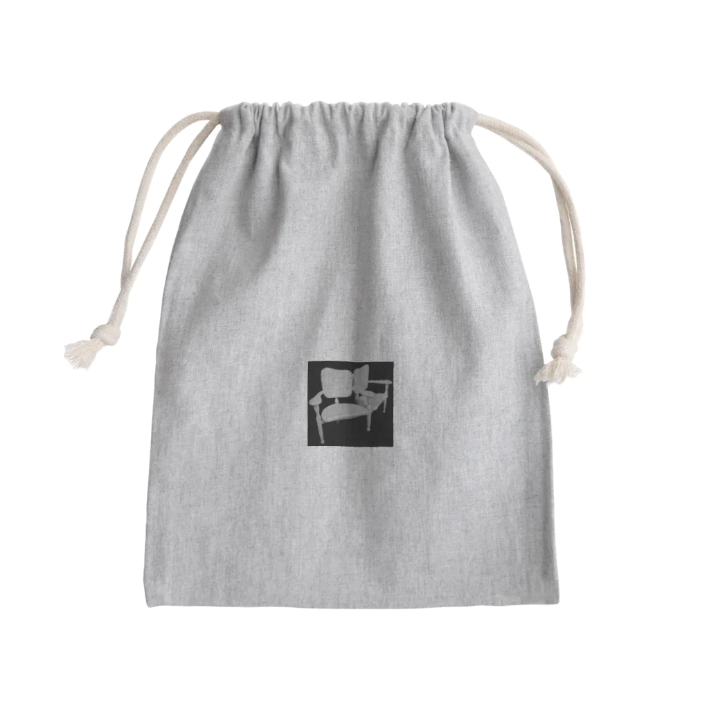 妄想アパートメント販売部のカサミラの住人の椅子 Mini Drawstring Bag