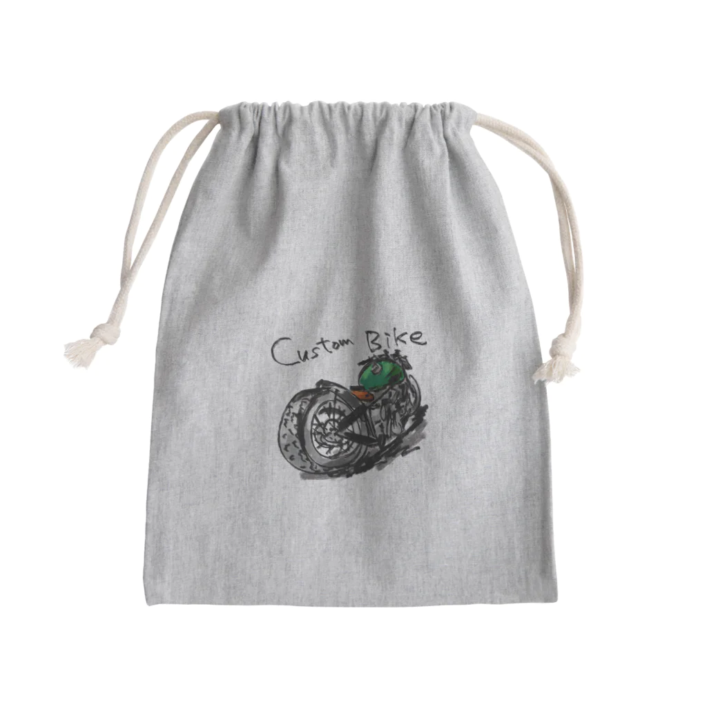 スタジオばんやのカスタムバイク Mini Drawstring Bag