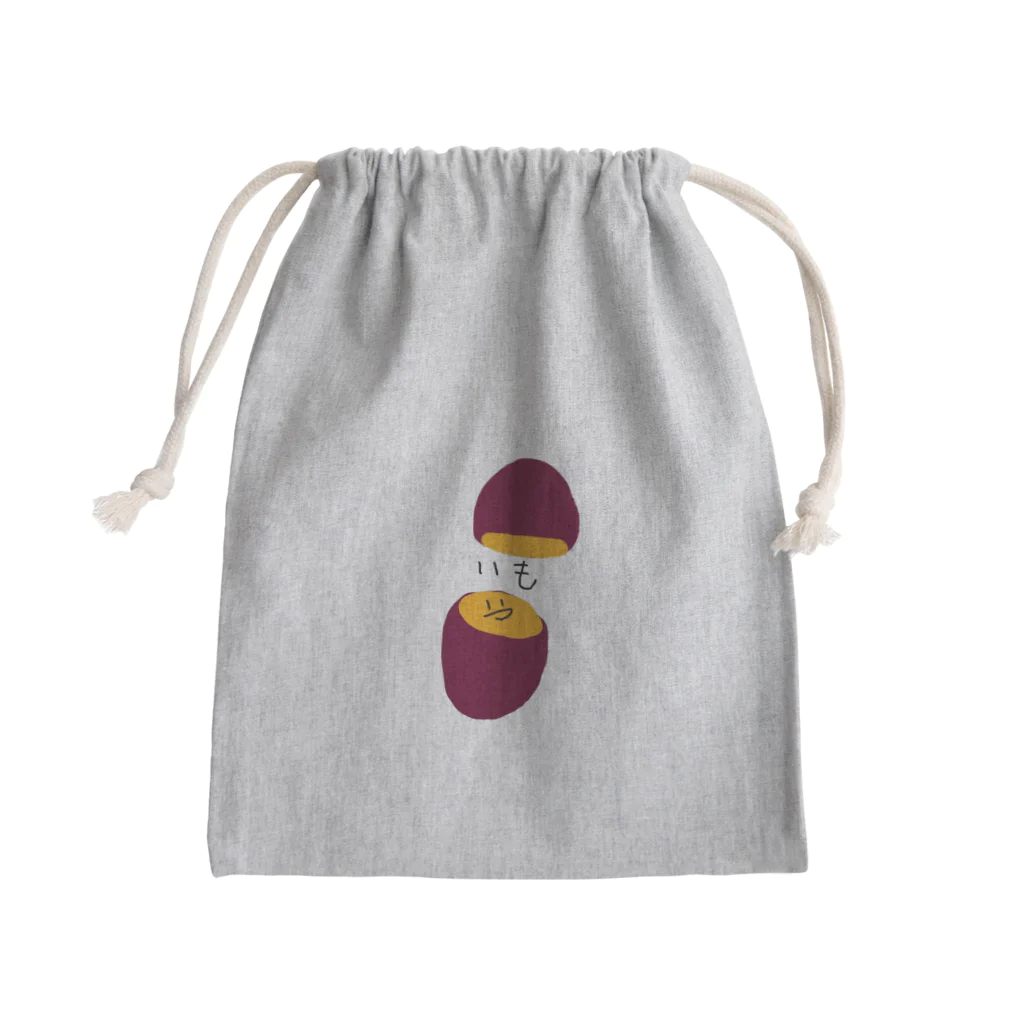 hikopurutaのイモちゃん Mini Drawstring Bag