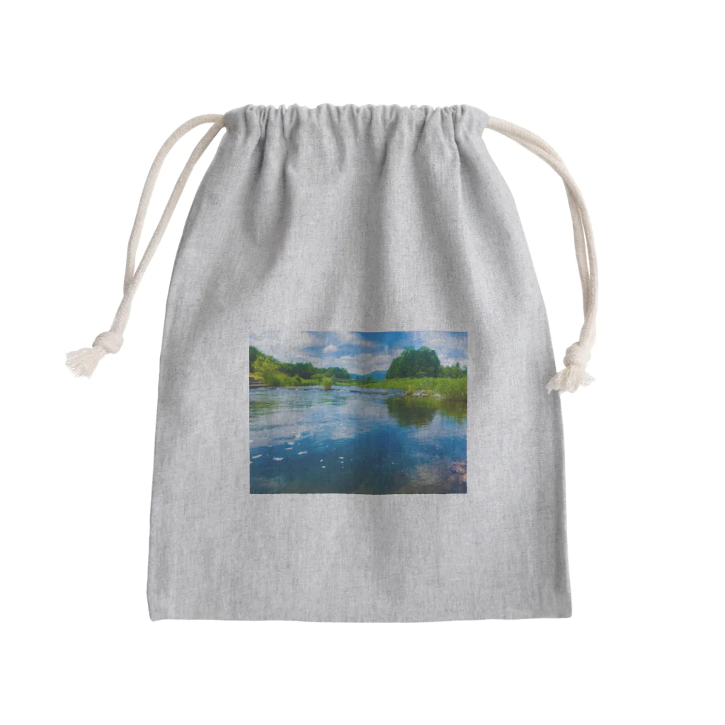 アルチンボルディ社の荒川(in栃木) Mini Drawstring Bag