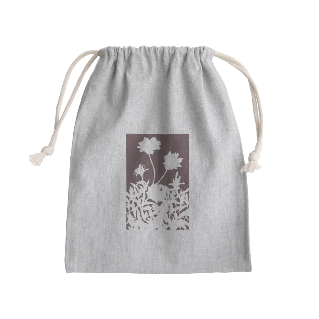 気ままに創作　よろず堂の花咲く小径⑥あか Mini Drawstring Bag