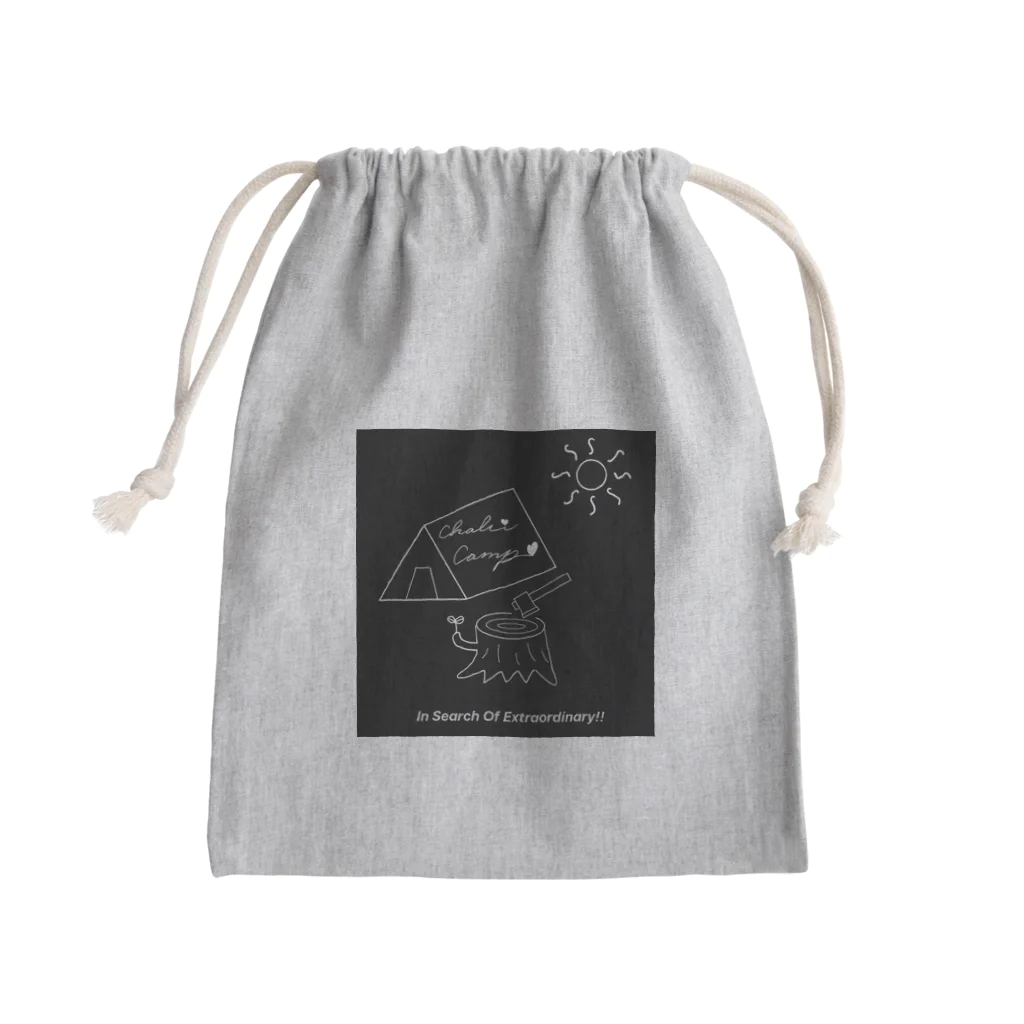 チャビキャンプ🍖のChabicamp（チャビキャンプ） Mini Drawstring Bag