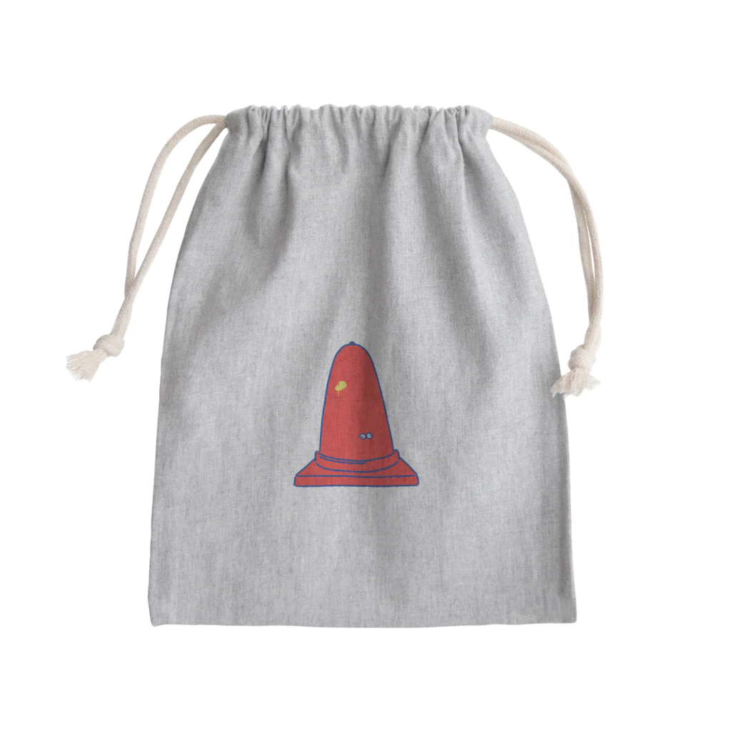 うらめし屋　のカラーコーンの安全ちゃん Mini Drawstring Bag