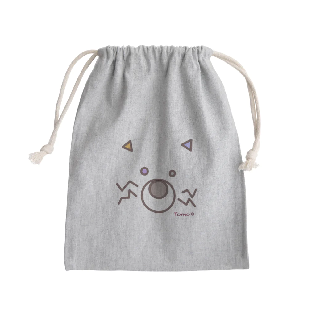 PonNeRu☆のBowMew＊きんちゃく Mini Drawstring Bag