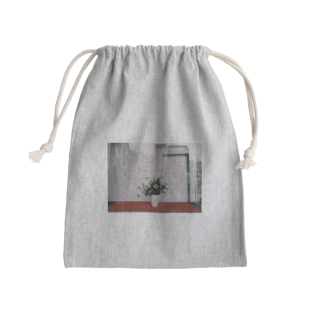 みずたまりの凛として Mini Drawstring Bag