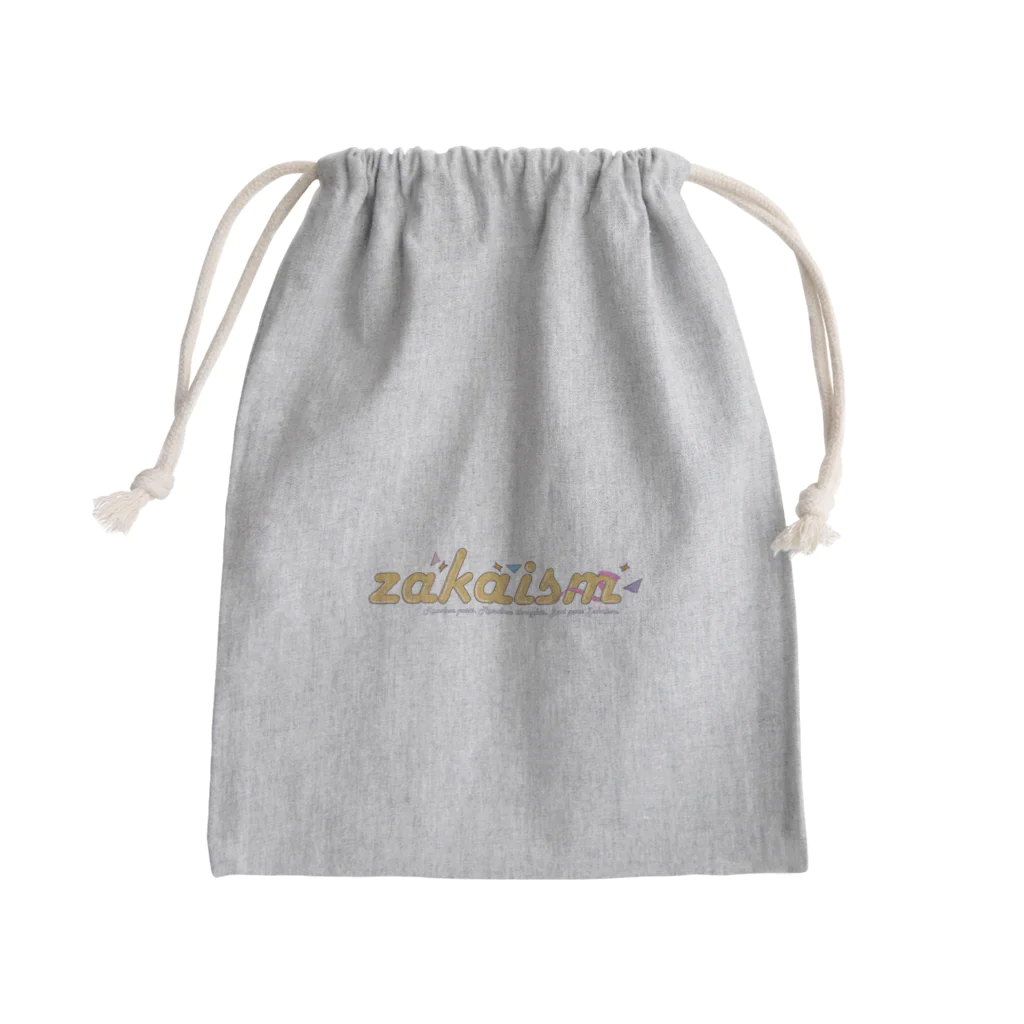 nogidoki_のZakaism logo yonki live inspired design Mini Drawstring Bag