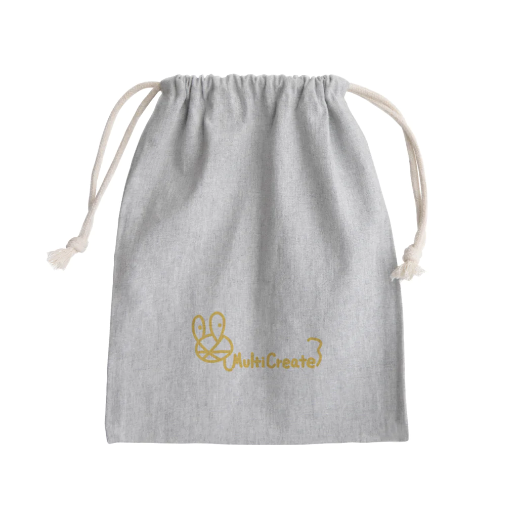 Multi CreateのMultiCreateロゴ Mini Drawstring Bag