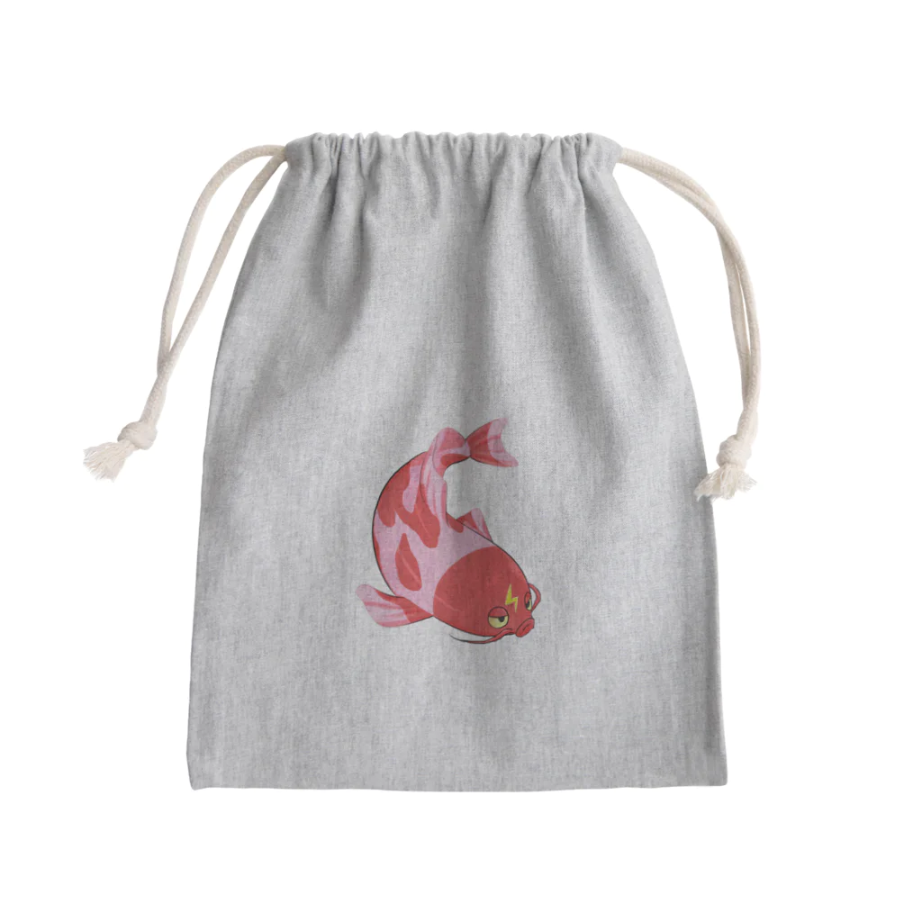 プラズマコイの雷鯉 Mini Drawstring Bag