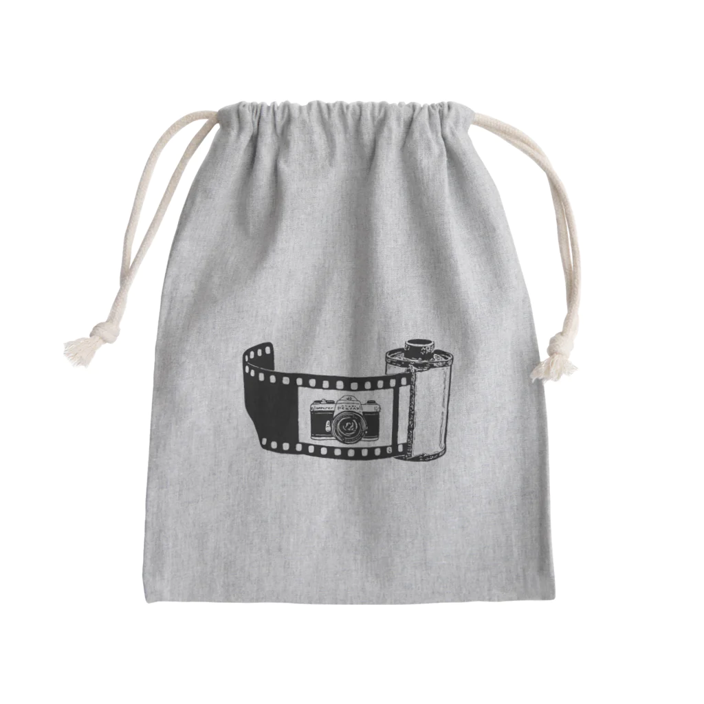 *citrineのFilm&Camera(黒) Mini Drawstring Bag