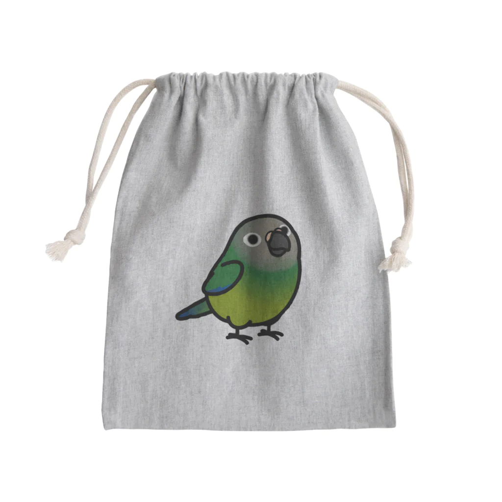 Cody the LovebirdのChubby Bird シモフリインコ Mini Drawstring Bag