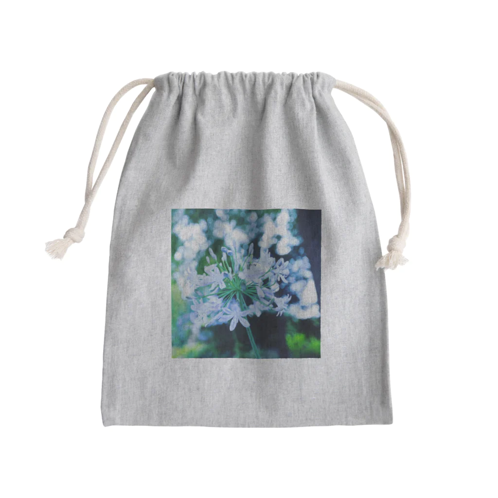 oboroの咲きき続ける Mini Drawstring Bag