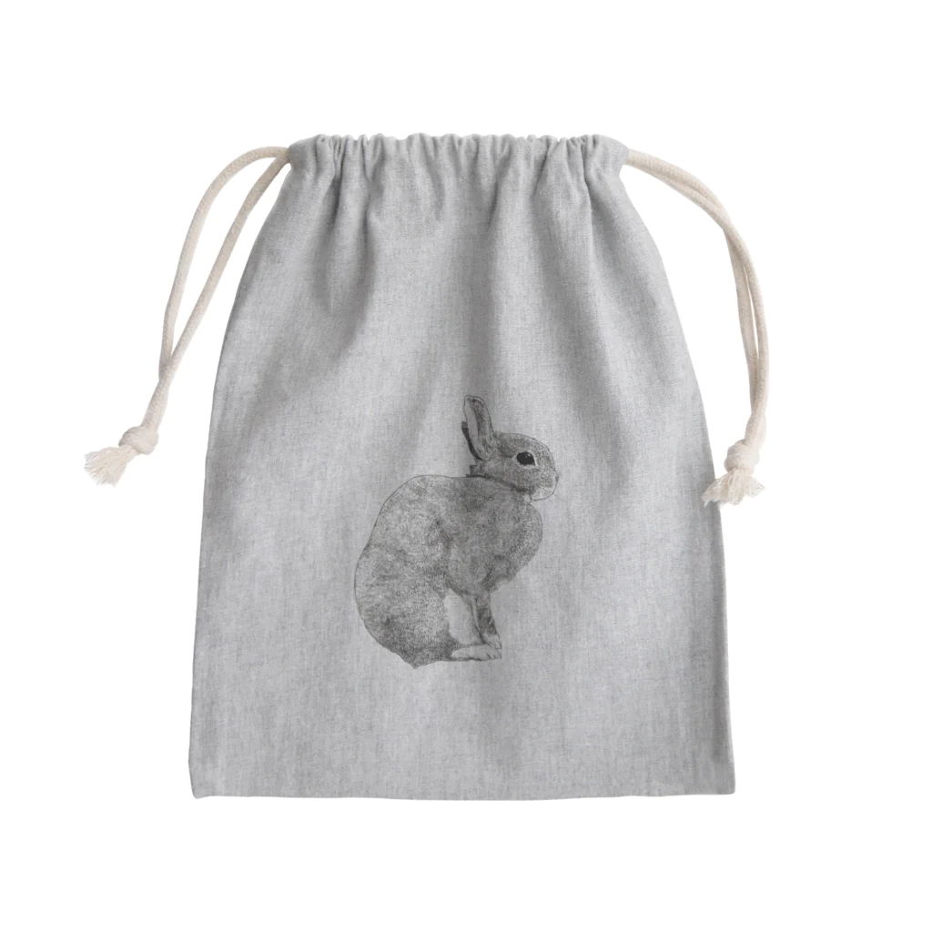 つしまかおりのネザーランドドワーフ Mini Drawstring Bag