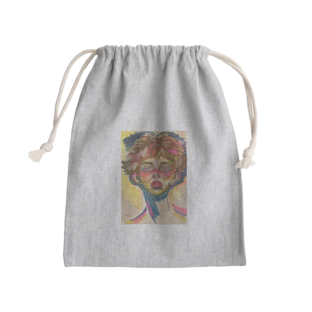 oga.のまどろみ Mini Drawstring Bag