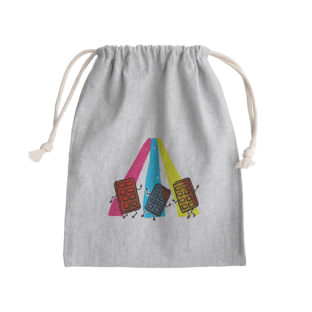 ノラキャットのチョコレイトディスコ Mini Drawstring Bag