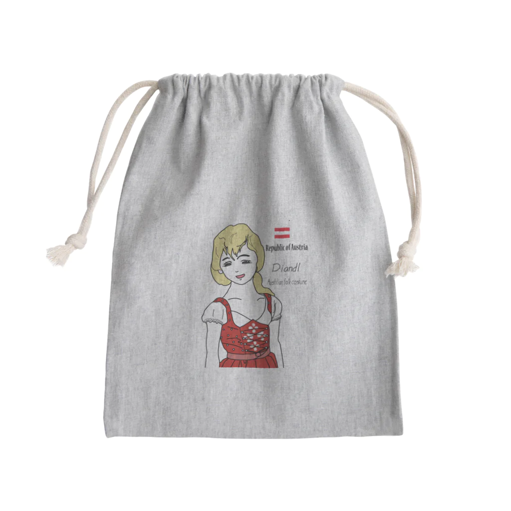 Melvilleのディアンドル Mini Drawstring Bag