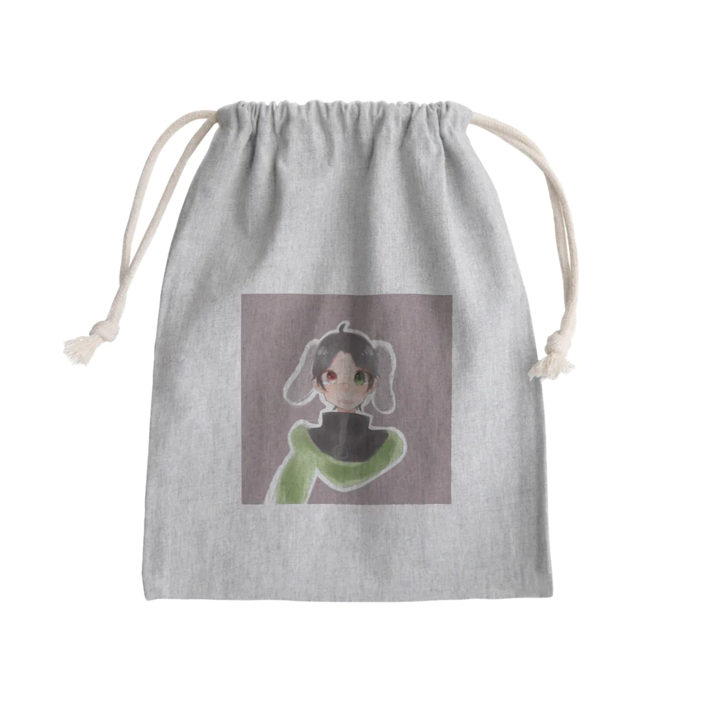 日向れいのこう Mini Drawstring Bag