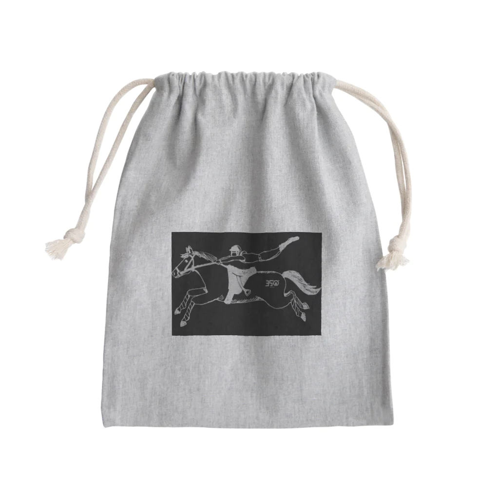 サンゴーマルのフロートライダーさん Mini Drawstring Bag