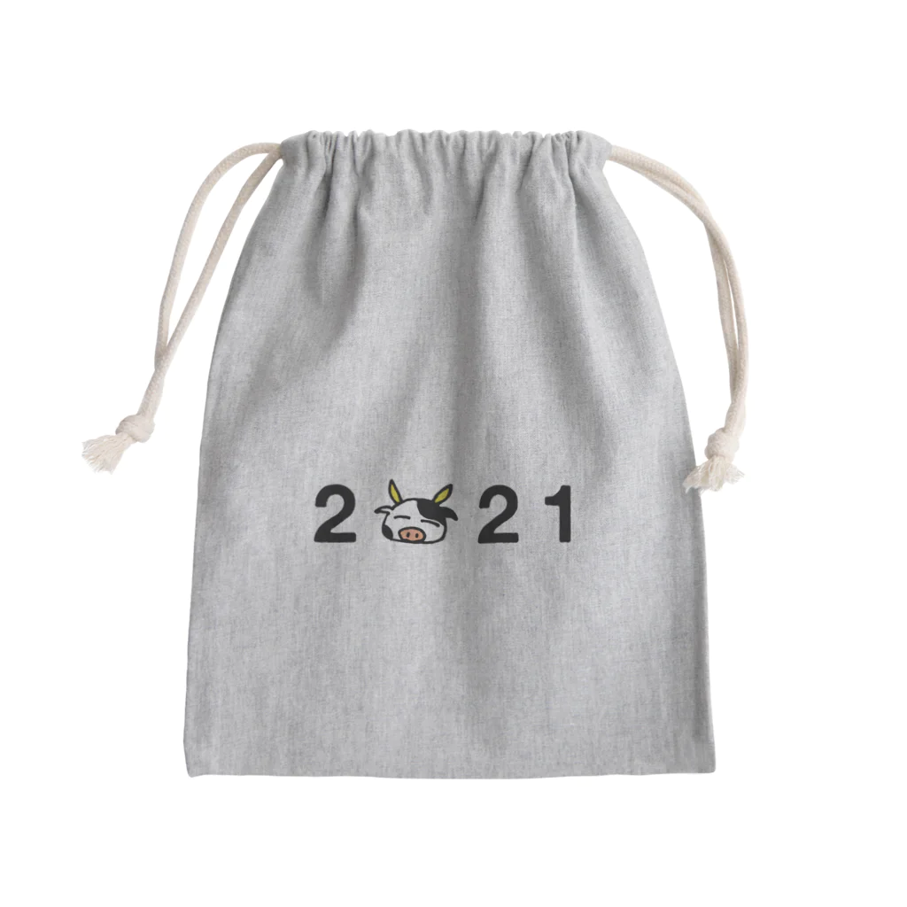 onomeacutetroのushi_2021 Mini Drawstring Bag