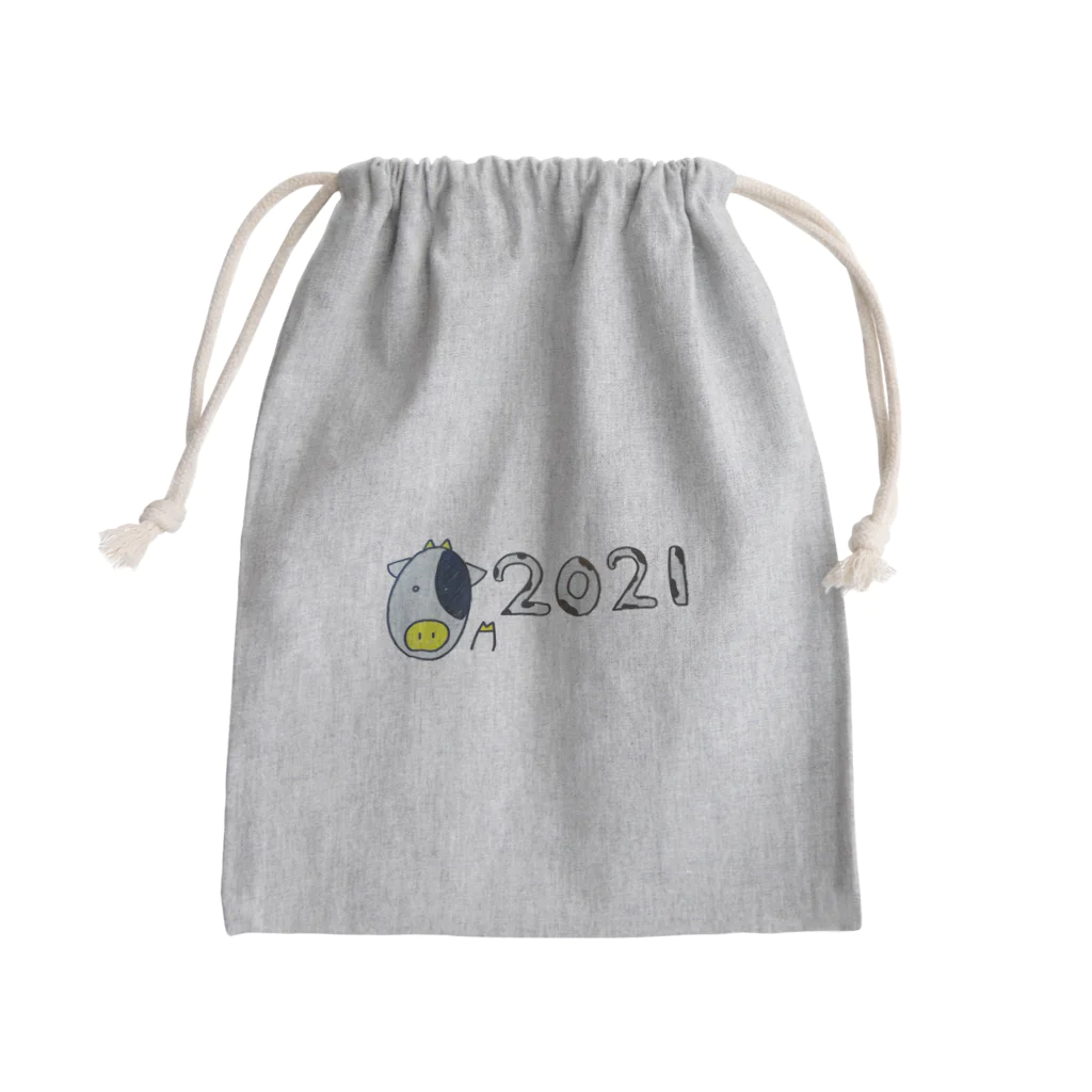 harukoの2021 うしどし Mini Drawstring Bag