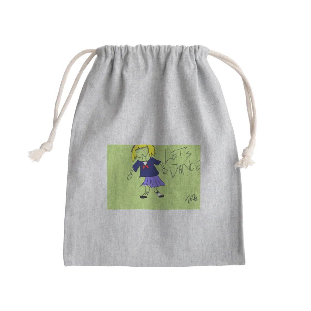 ファッションブランドたまねぎ親方のルーズソックスのスカート短いギャル Mini Drawstring Bag