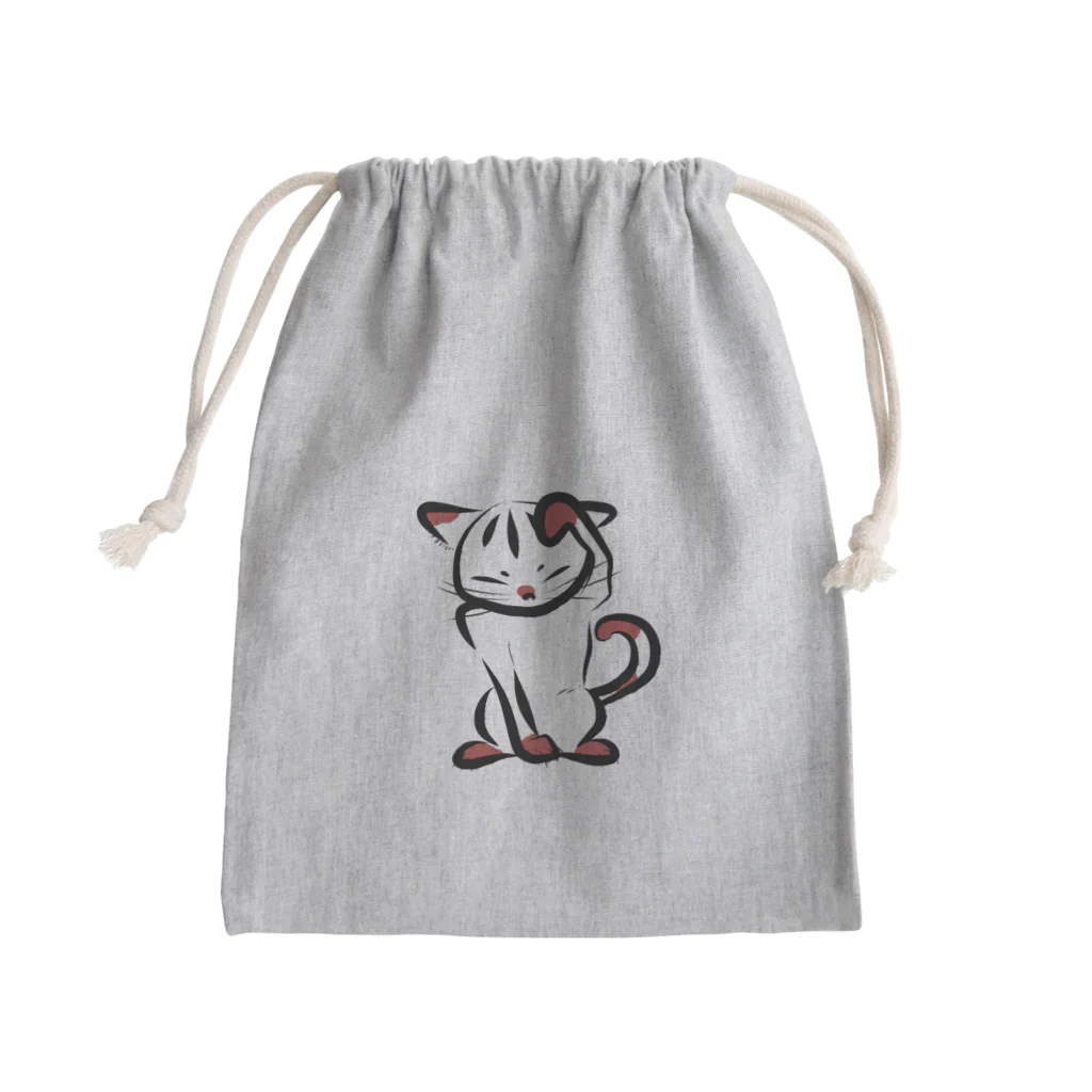 mugioの寝子-neko- Mini Drawstring Bag