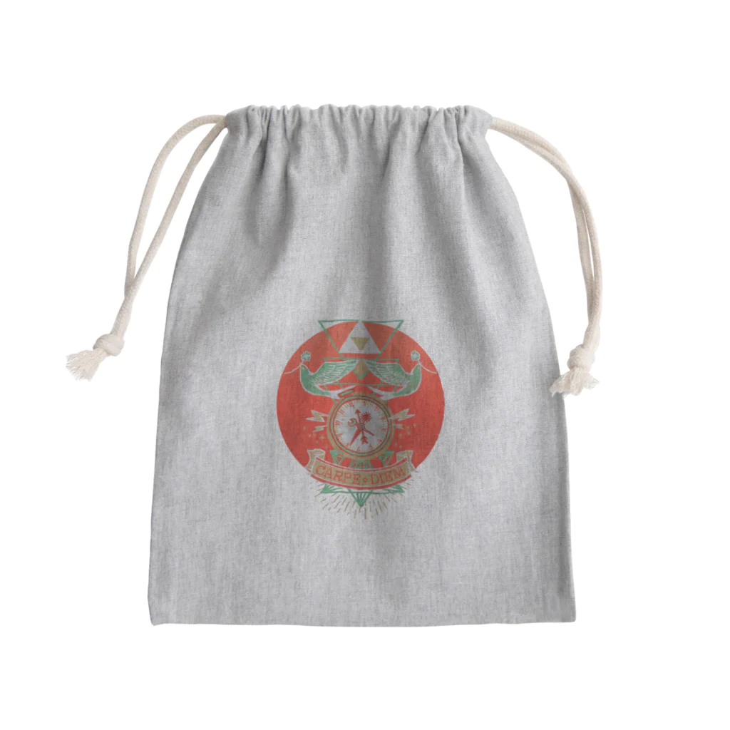 IZANAMI by Akane YabushitaのCarpe Diem （その日を摘め） Mini Drawstring Bag