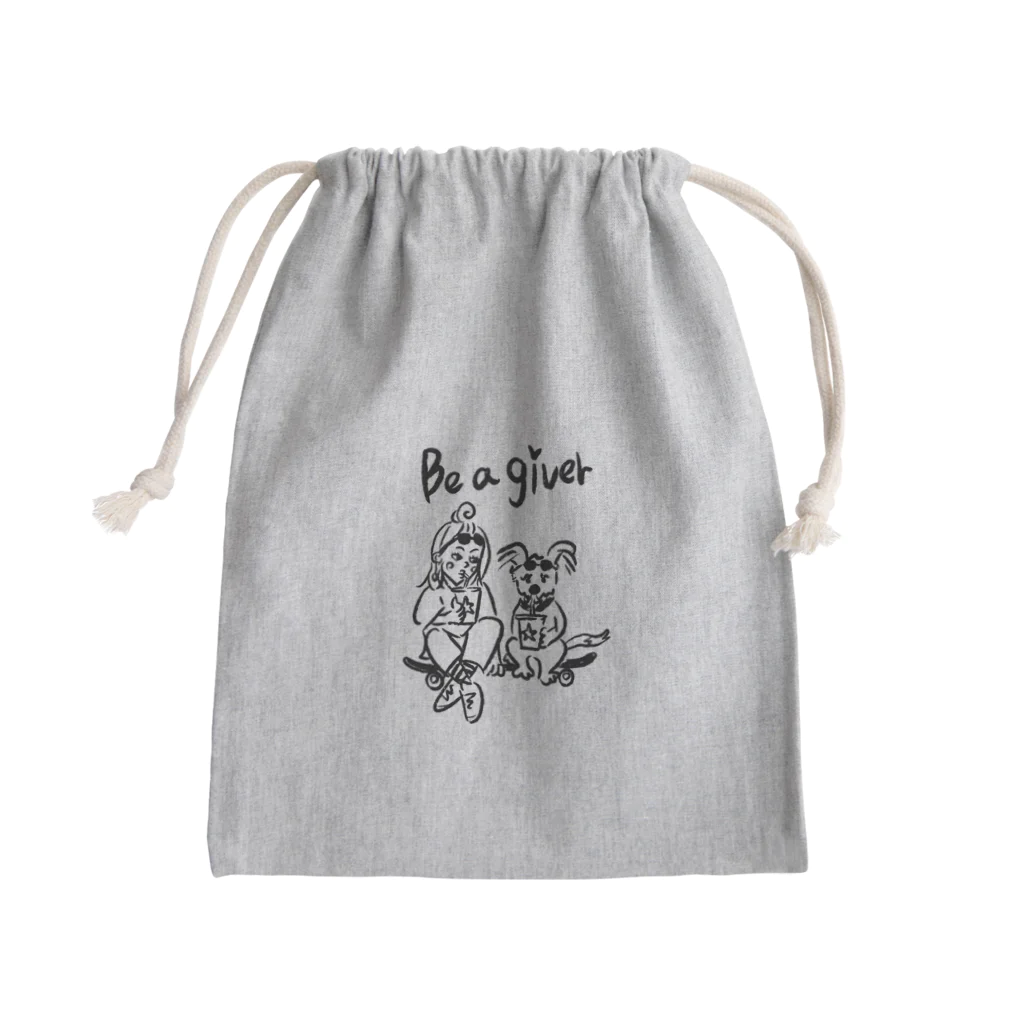 みーぬの愛犬と私6 Mini Drawstring Bag