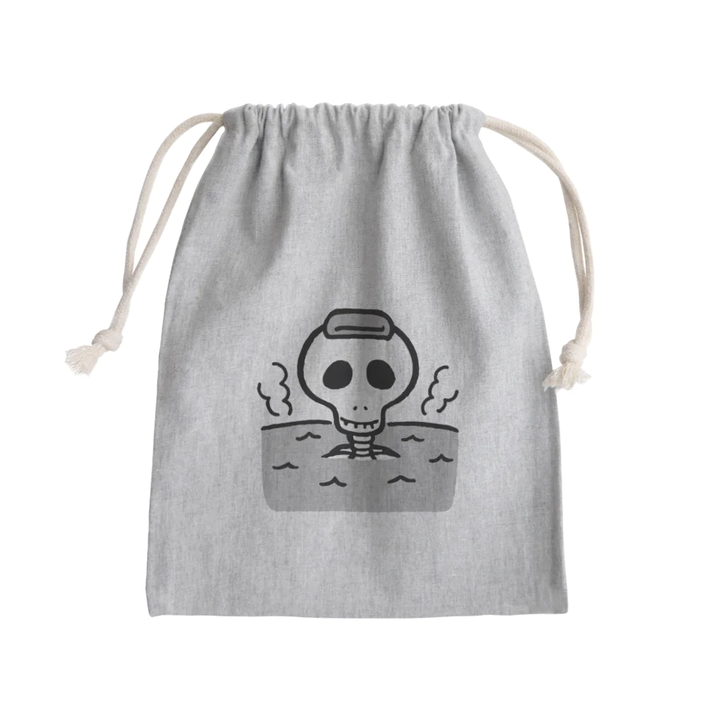 Scullmba(スカルンバ）のスカルンバ（ 温泉バージョン） Mini Drawstring Bag