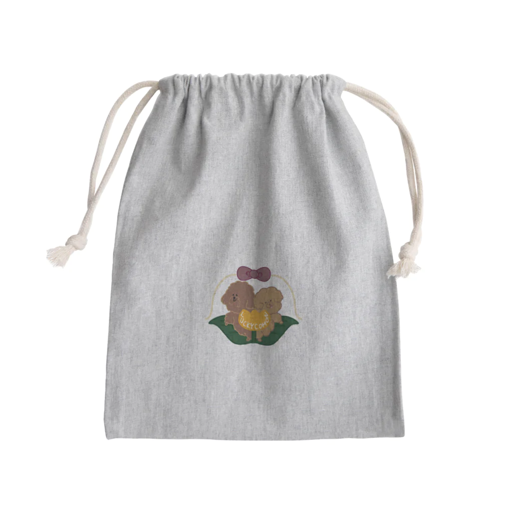 ラッキーコモンのラッキーコモンエコバッグ Mini Drawstring Bag