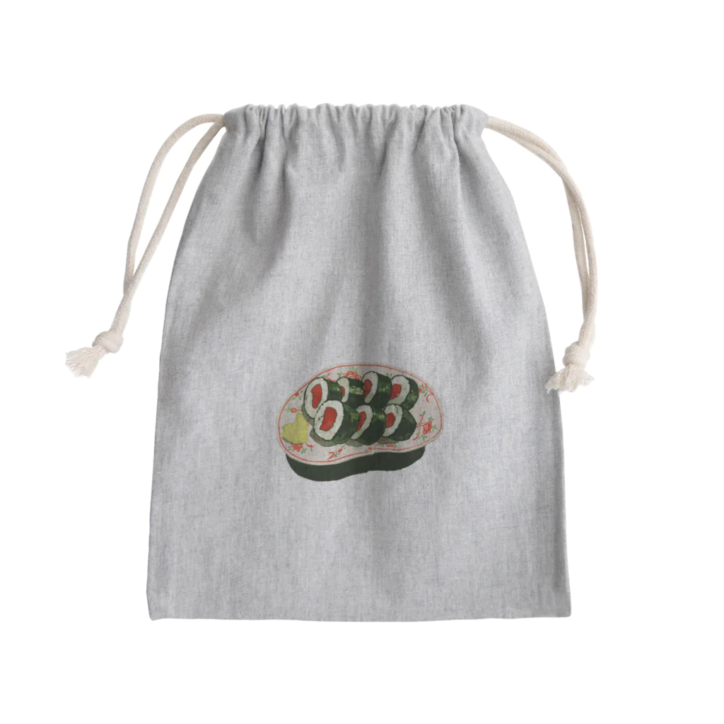 ｱｺﾞｳの鉄火巻き Mini Drawstring Bag