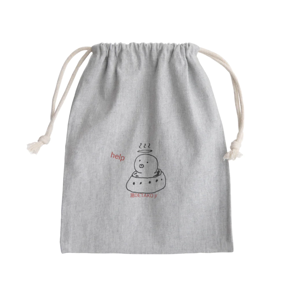 Defenderの湯(茹)でたこjr Mini Drawstring Bag