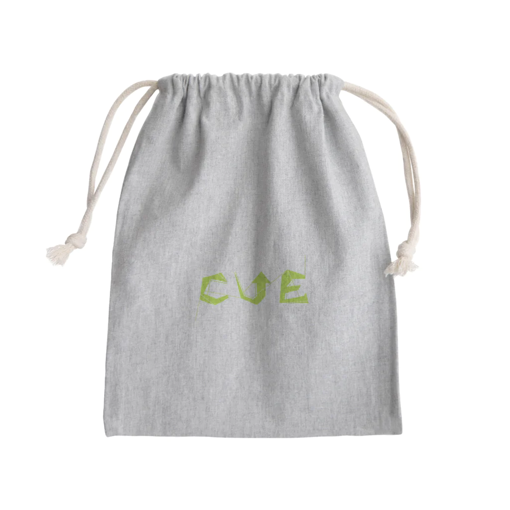 CUE_のCUE... Mini Drawstring Bag