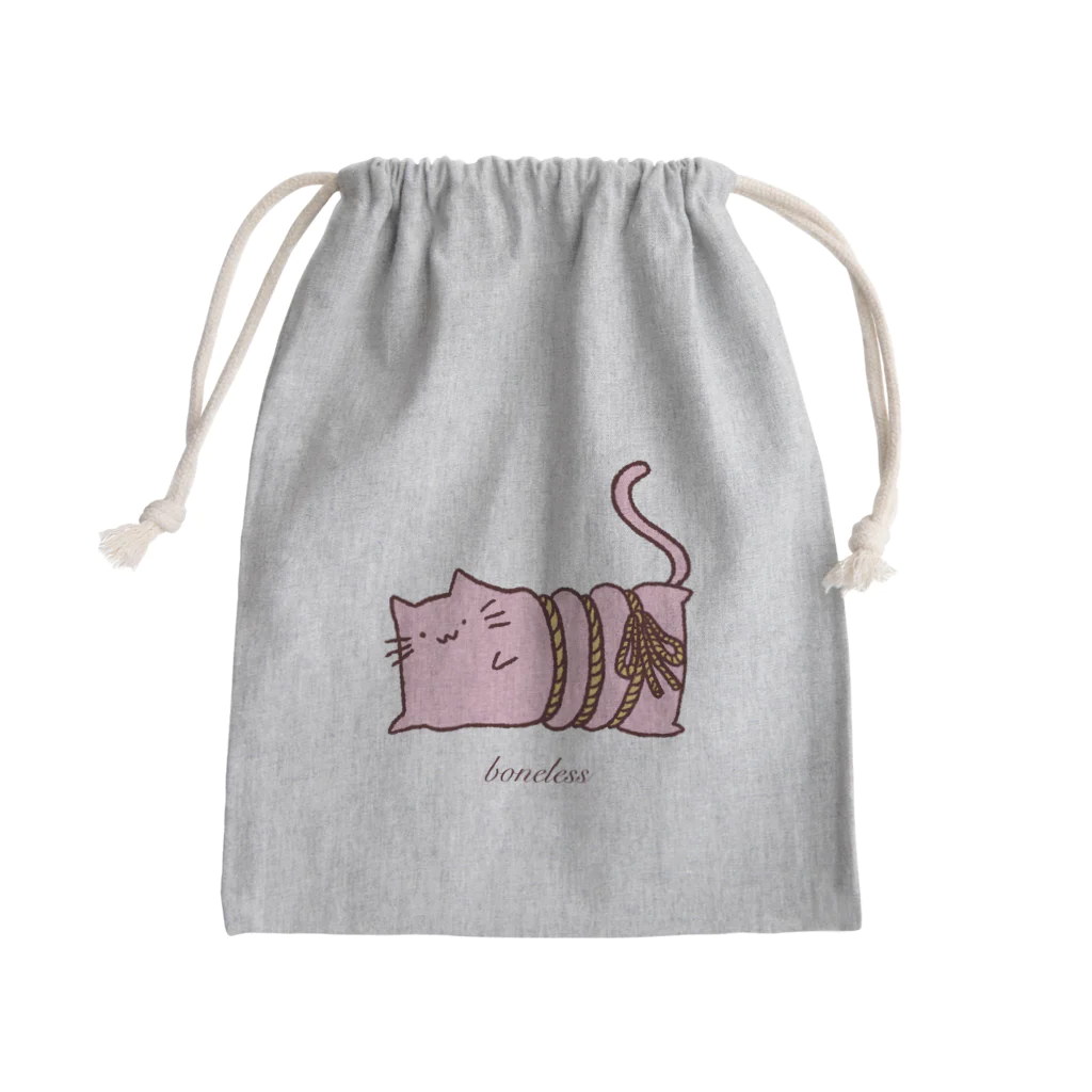 おひやのボンレスぬこ Mini Drawstring Bag