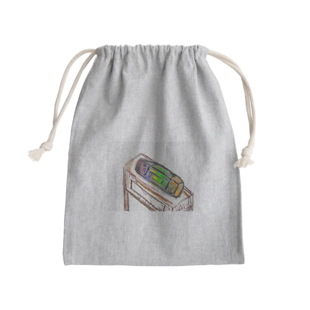 aconaruのラジカセ Mini Drawstring Bag